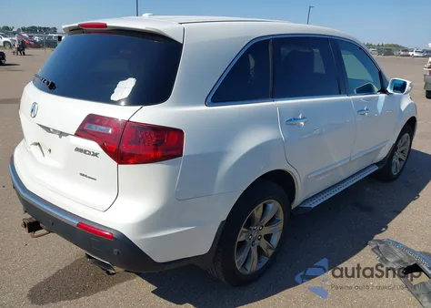 2010 Acura Mdx Advance Package z USA, uszkodzony, nr VIN 2HNYD2H71AH524172